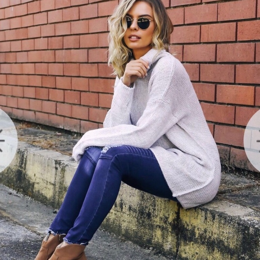 NWT Slouchy Cowl Neck Sweater - Picture 4 of 4